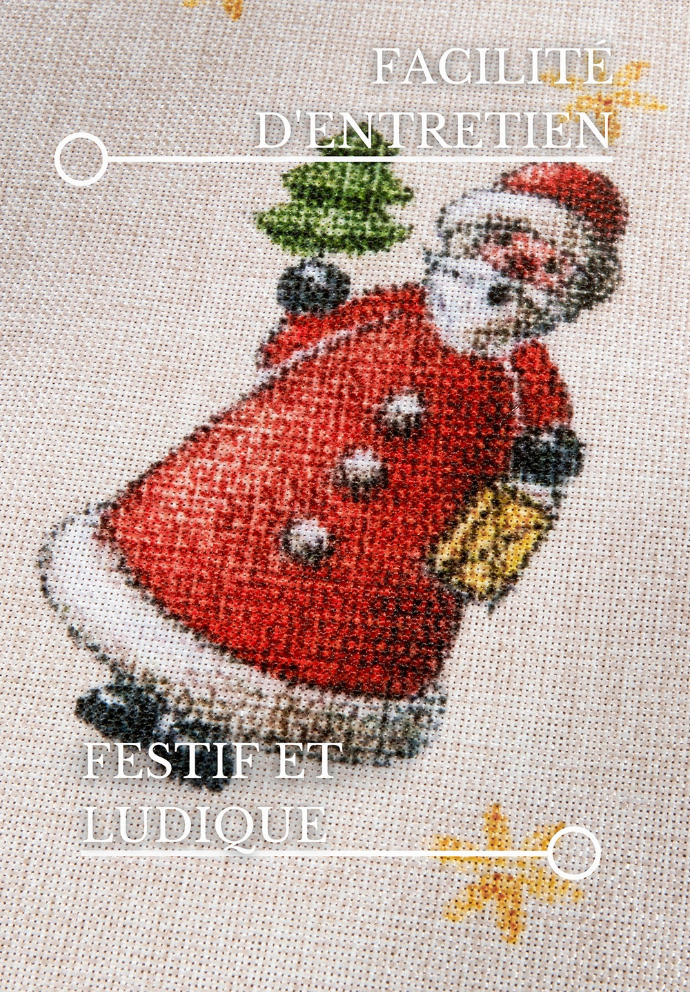 Tapis De Noël Wonderland Rouge 160x230cm