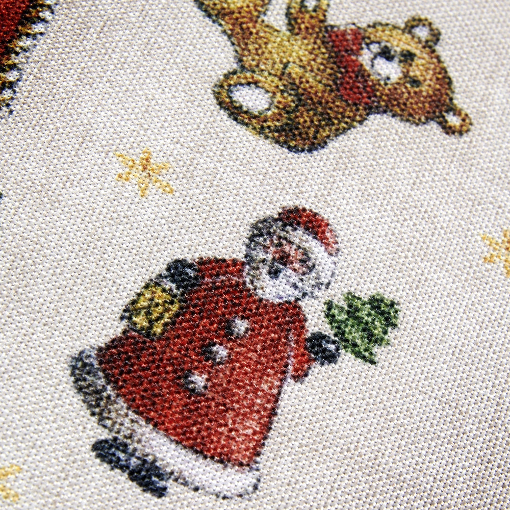 Tapis De Noël Wonderland Rouge 50x80cm