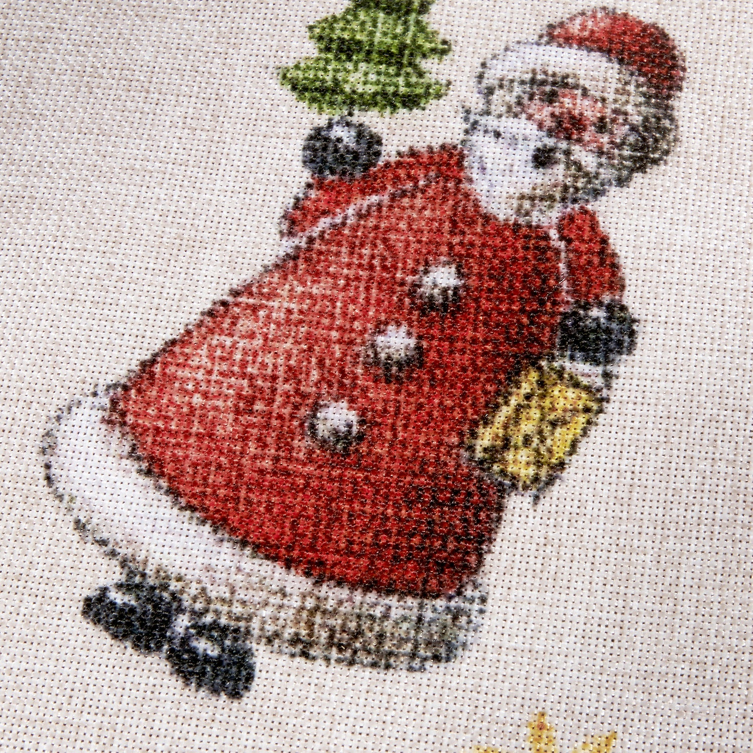 Tapis De Noël Rond Wonderland Rouge – STUDIO DECO