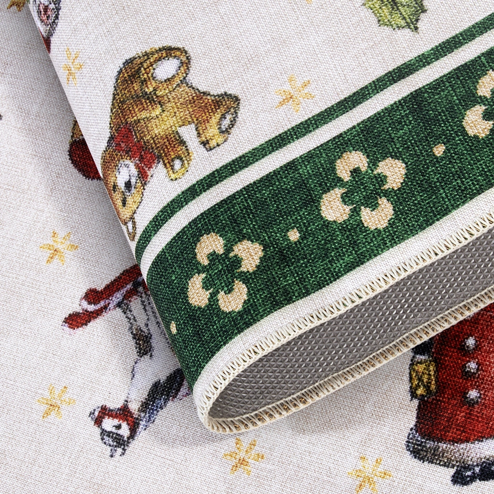 Tapis De Noël Wonderland Vert 160x230cm