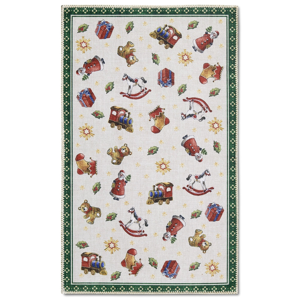 Tapis De Noël Wonderland Vert 50x80cm