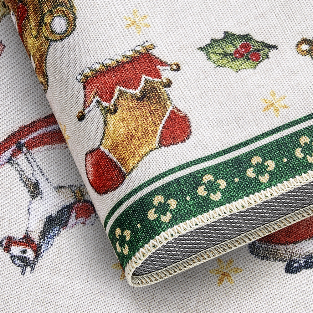 Tapis De Noël Wonderland Vert 80x200cm
