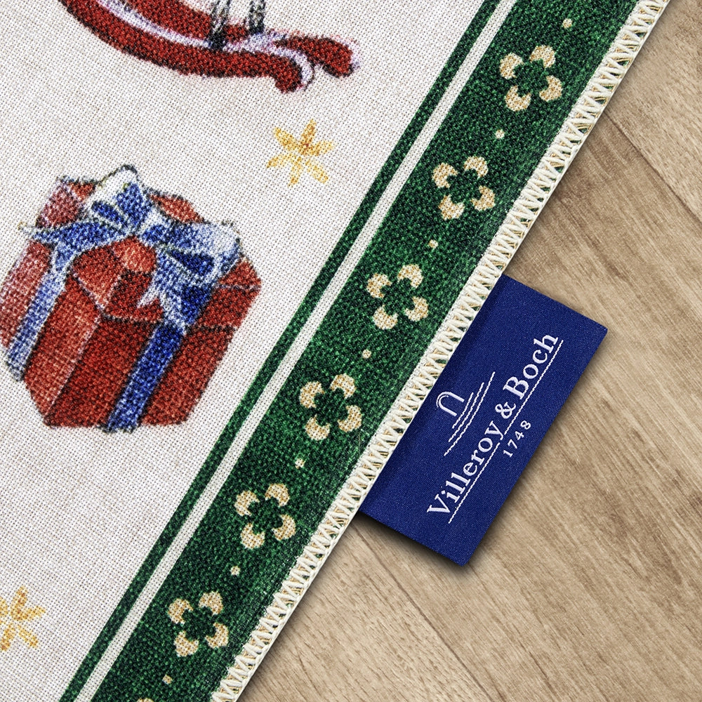 Tapis De Noël Wonderland Vert 80x200cm