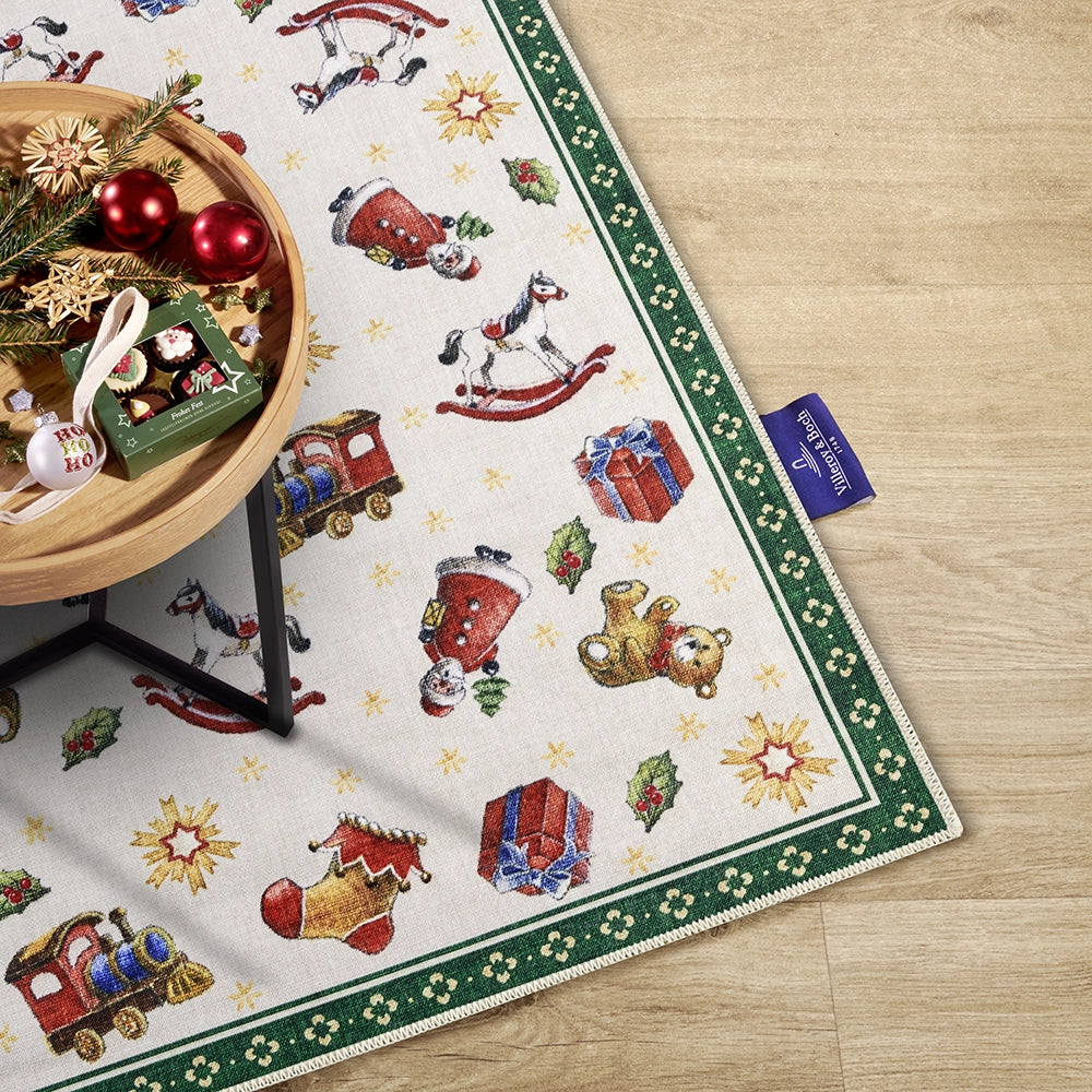 Tapis De Noël Wonderland Vert 80x200cm