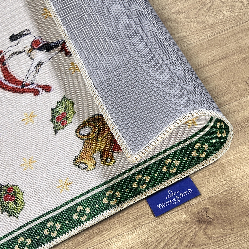 Tapis De Noël Wonderland Vert 80x200cm