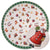 Tapis De Noël Rond Wonderland Vert – STUDIO DECO