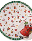 Tapis De Noël Rond Wonderland Vert – STUDIO DECO