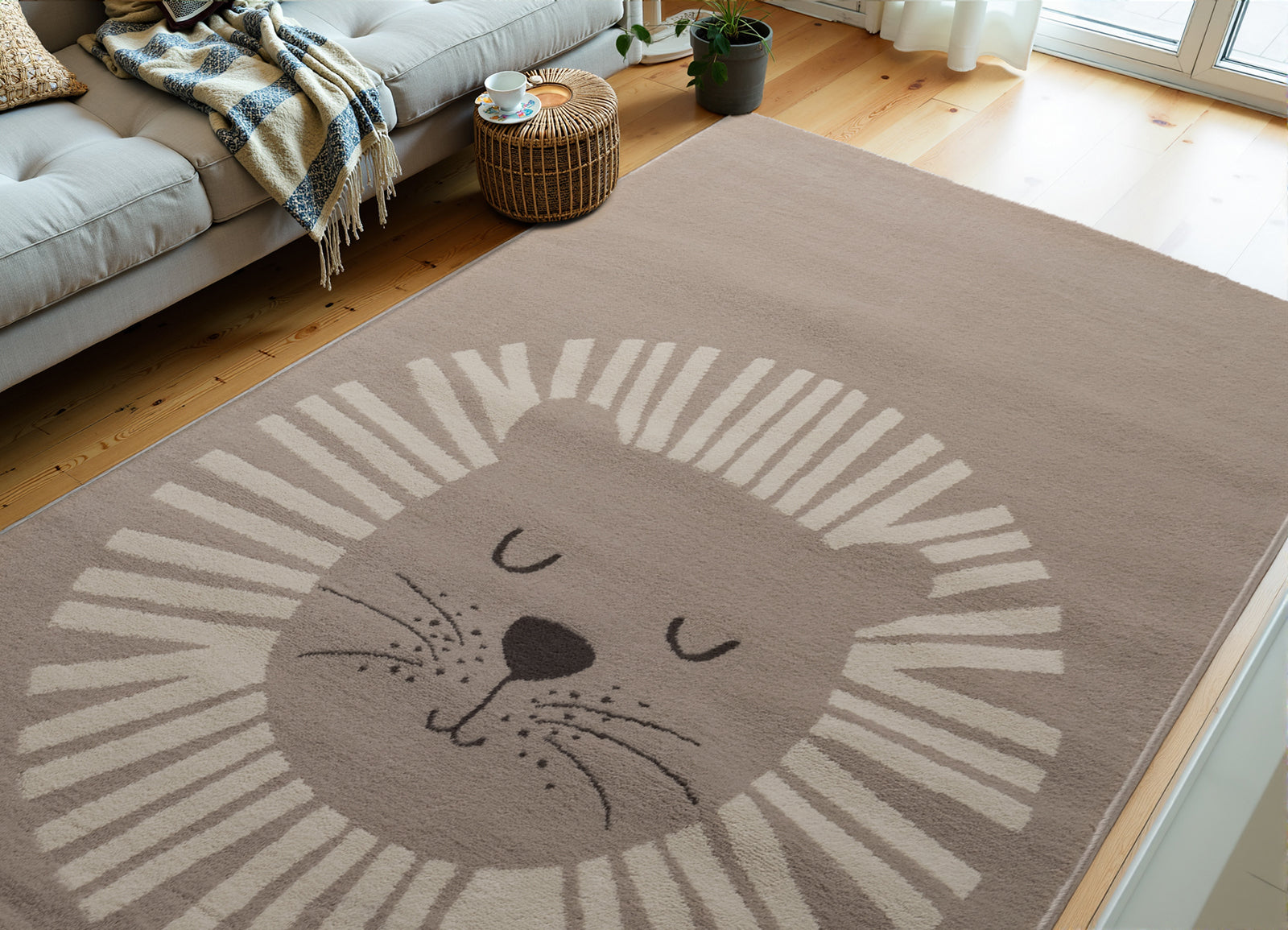 Tapis Enfant HAPPY LION – STUDIO DECO