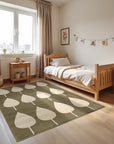 Tapis Enfant LEAVES Vert – STUDIO DECO
