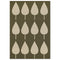 Tapis Enfant LEAVES Vert – STUDIO DECO