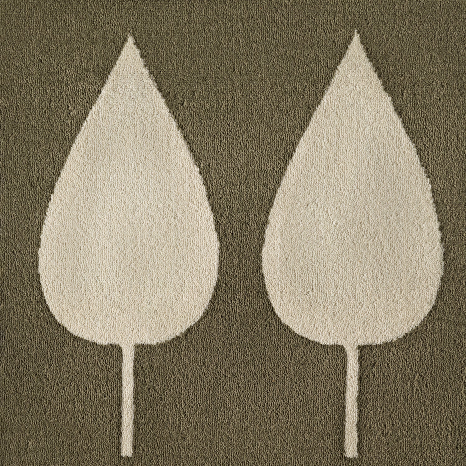 Tapis Enfant LEAVES Vert – STUDIO DECO