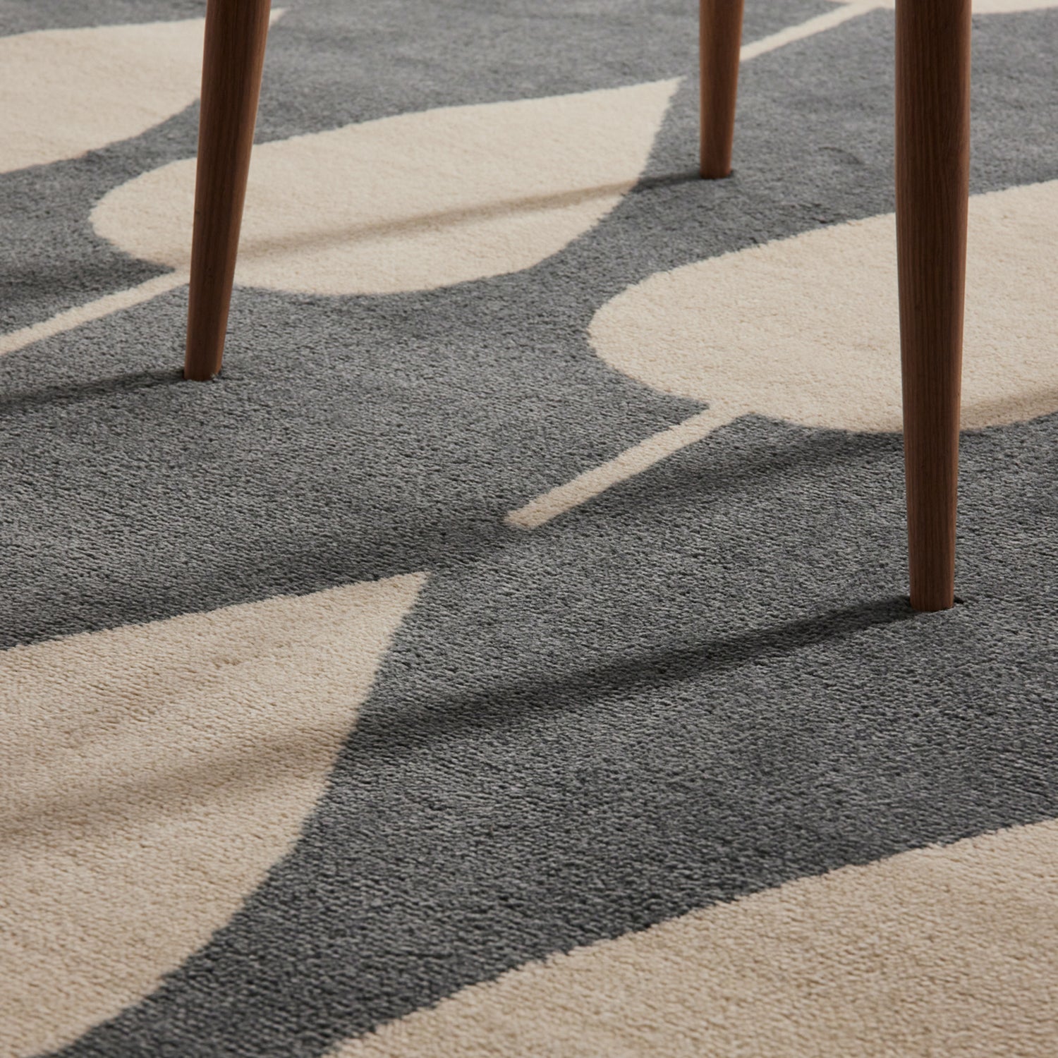 Tapis Enfant LEAVES Bleu – STUDIO DECO