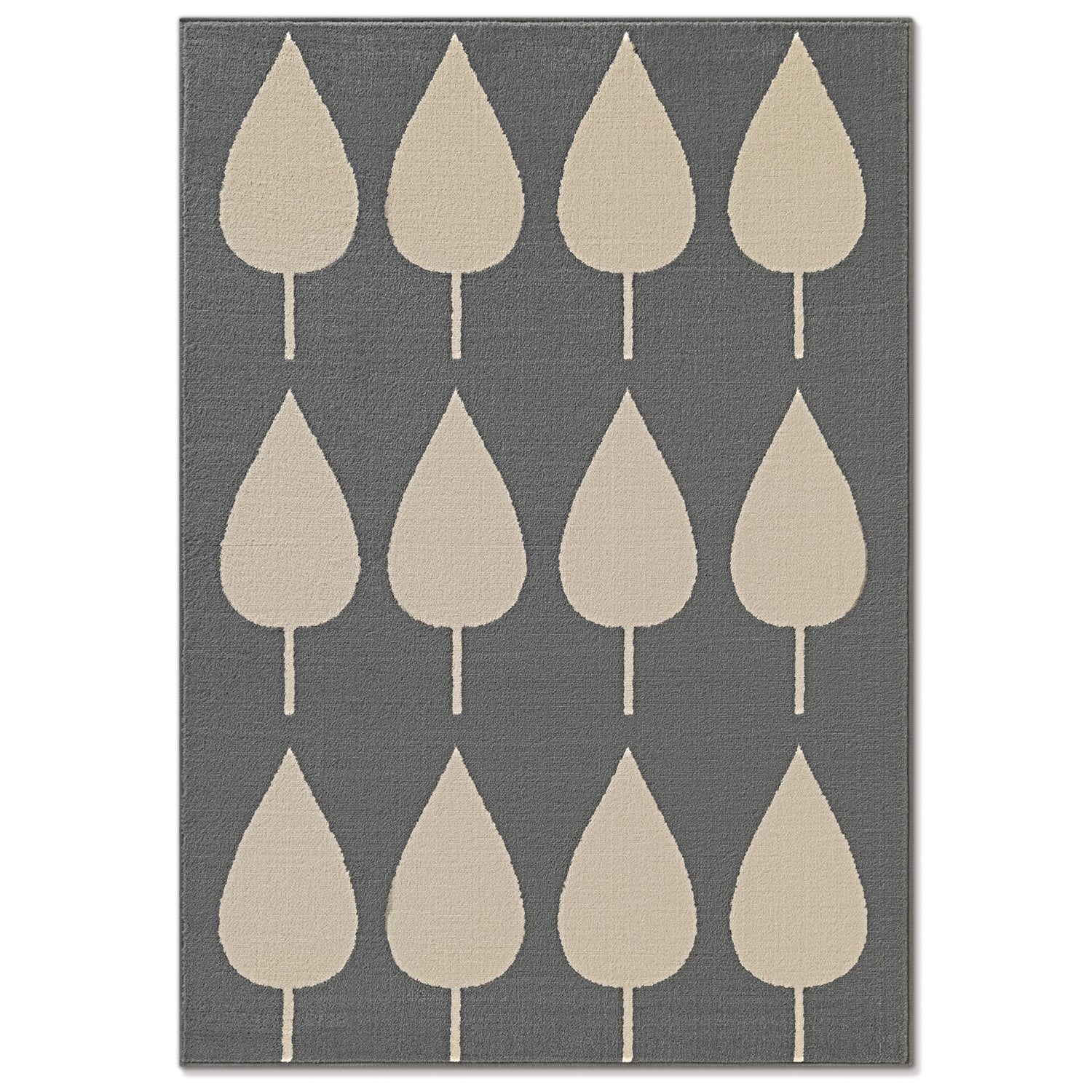 Tapis Enfant LEAVES Bleu – STUDIO DECO