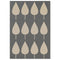 Tapis Enfant LEAVES Bleu – STUDIO DECO
