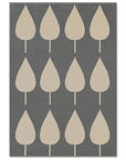 Tapis Enfant LEAVES Bleu – STUDIO DECO