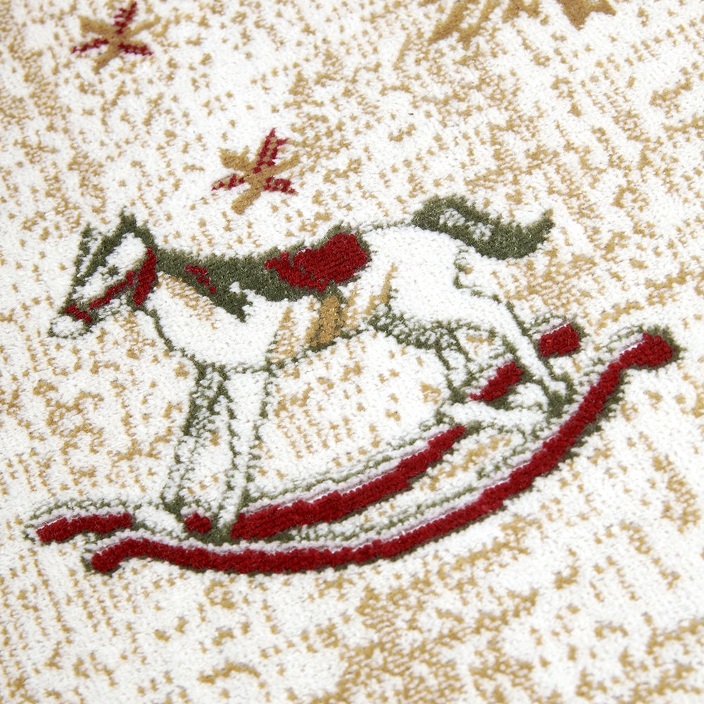 Tapis De Noël Christmas Toys Rouge 50x80cm