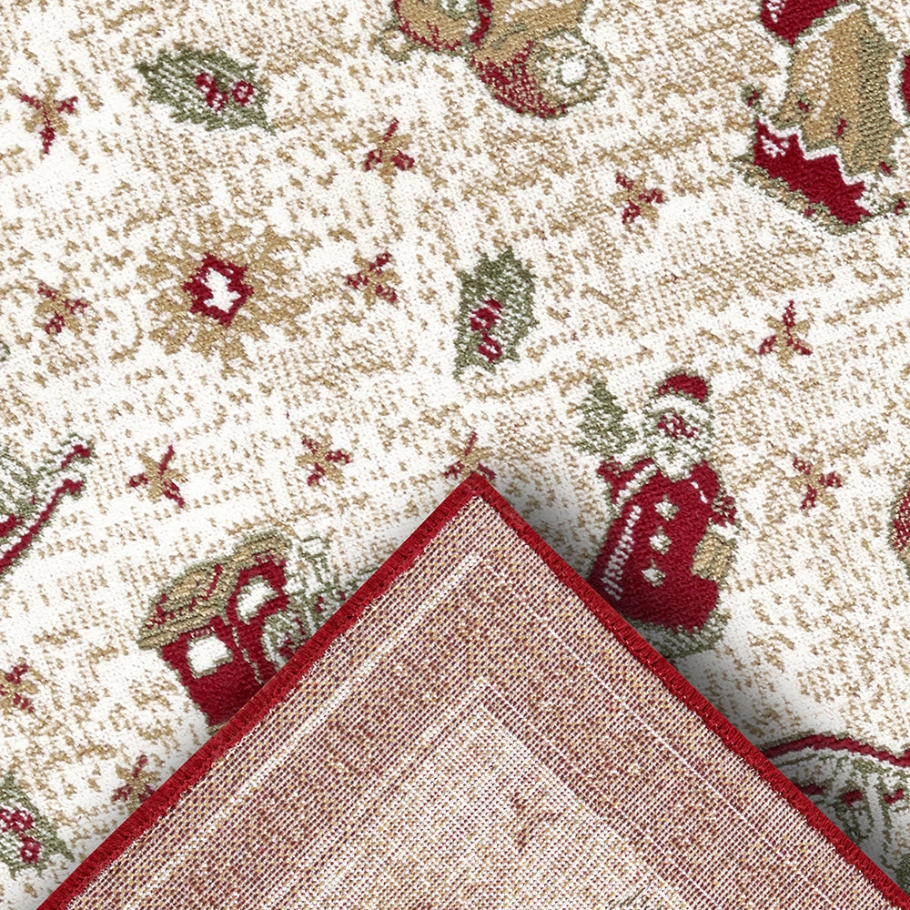 Tapis De Noël Christmas Toys Rouge 50x80cm
