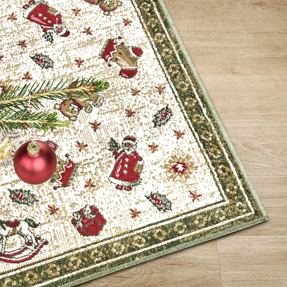 Tapis De Noël Christmas Toys Vert 50x80cm