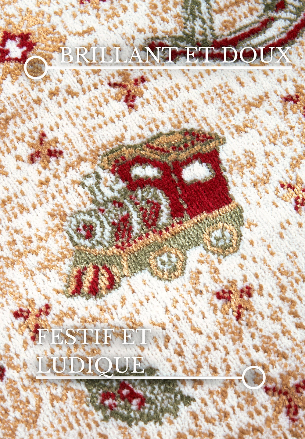 Tapis De Noël Christmas Toys Vert 50x80cm