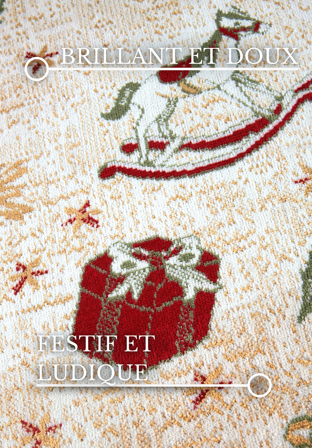 Tapis De Noël Christmas Toys Vert 80x200cm