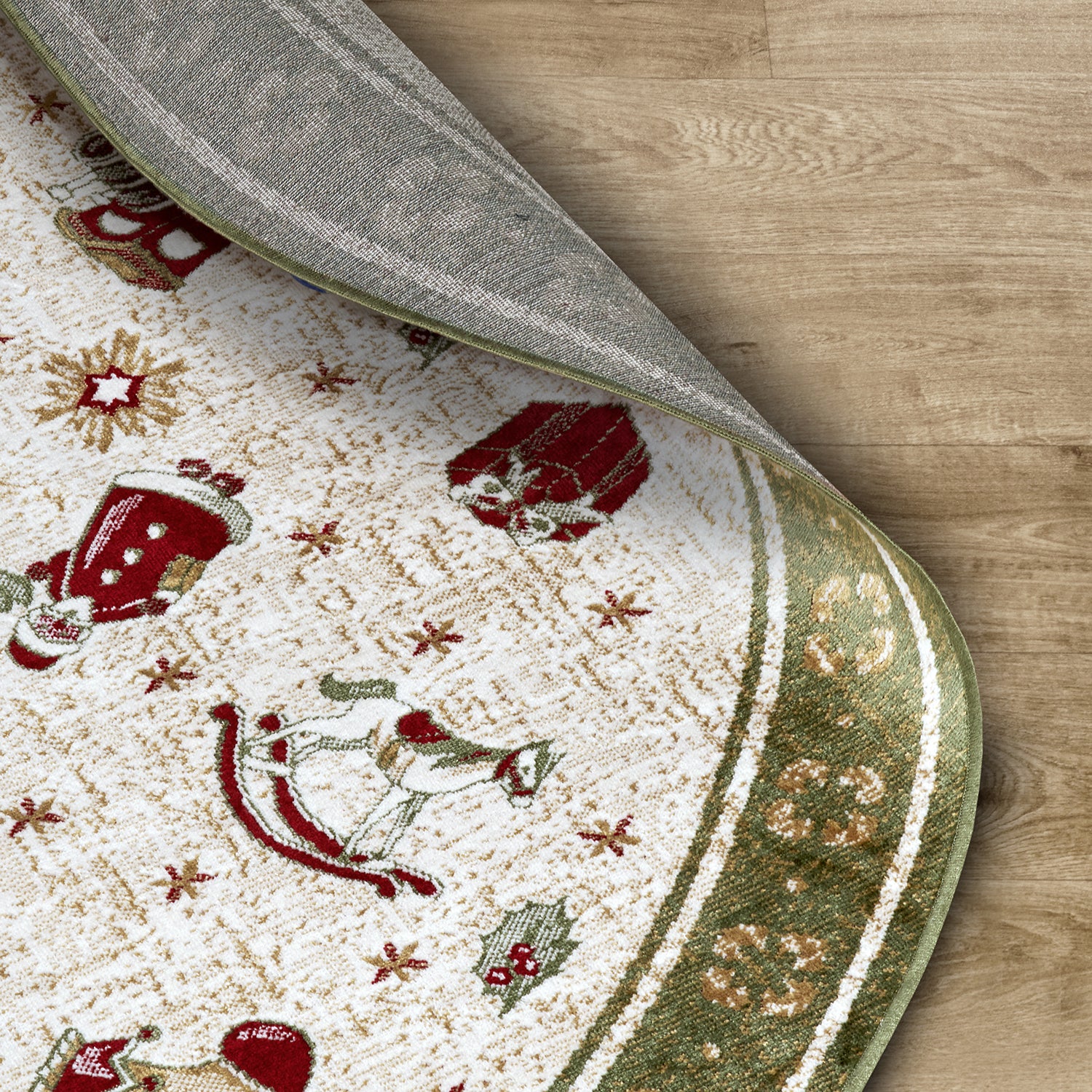 Tapis De Noël Christmas Toys Vert – STUDIO DECO