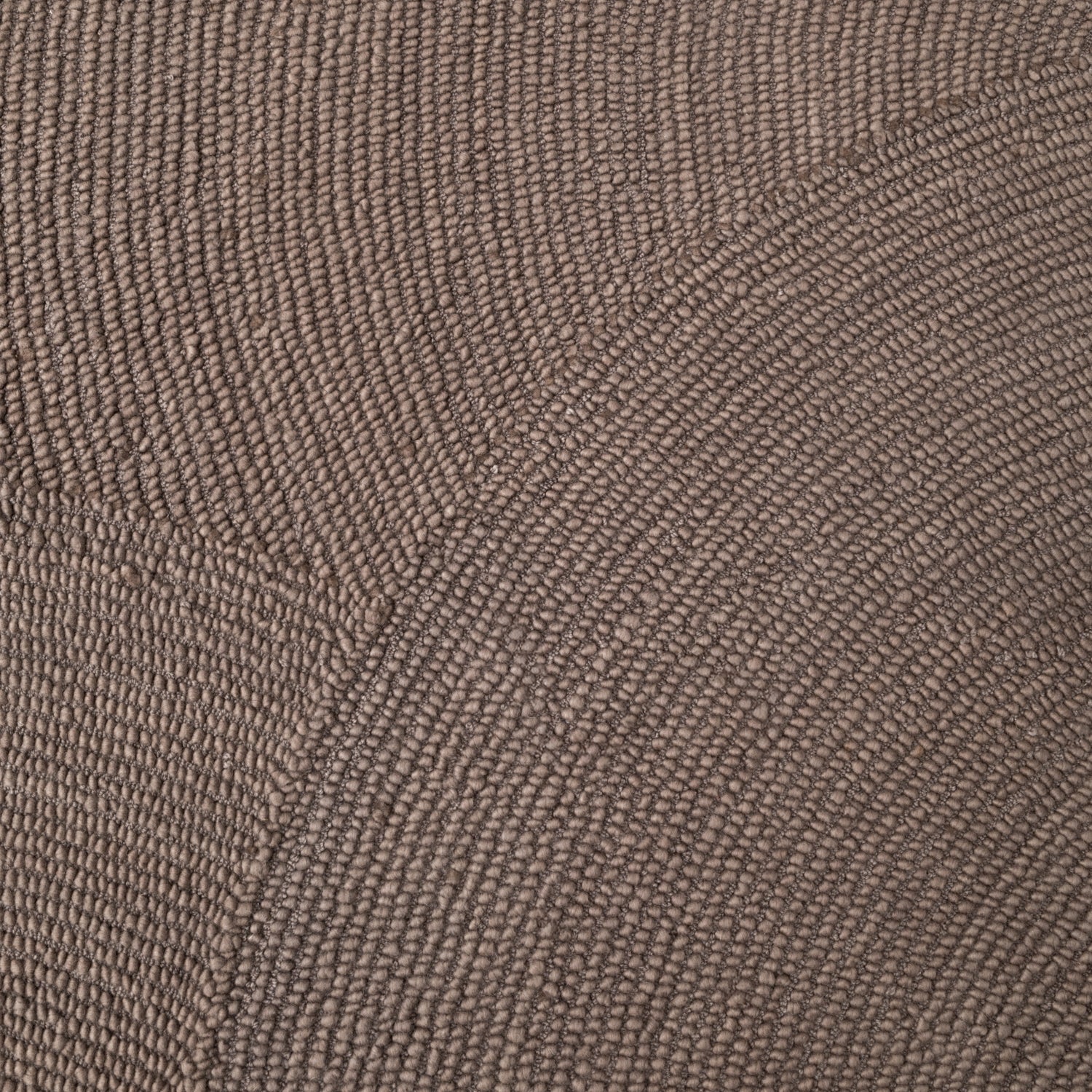 Tapis Laine ELENA motifs arcs Taupe – STUDIO DECO