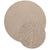 Tapis Rond Laine ELENA motifs arcs Beige – STUDIO DECO