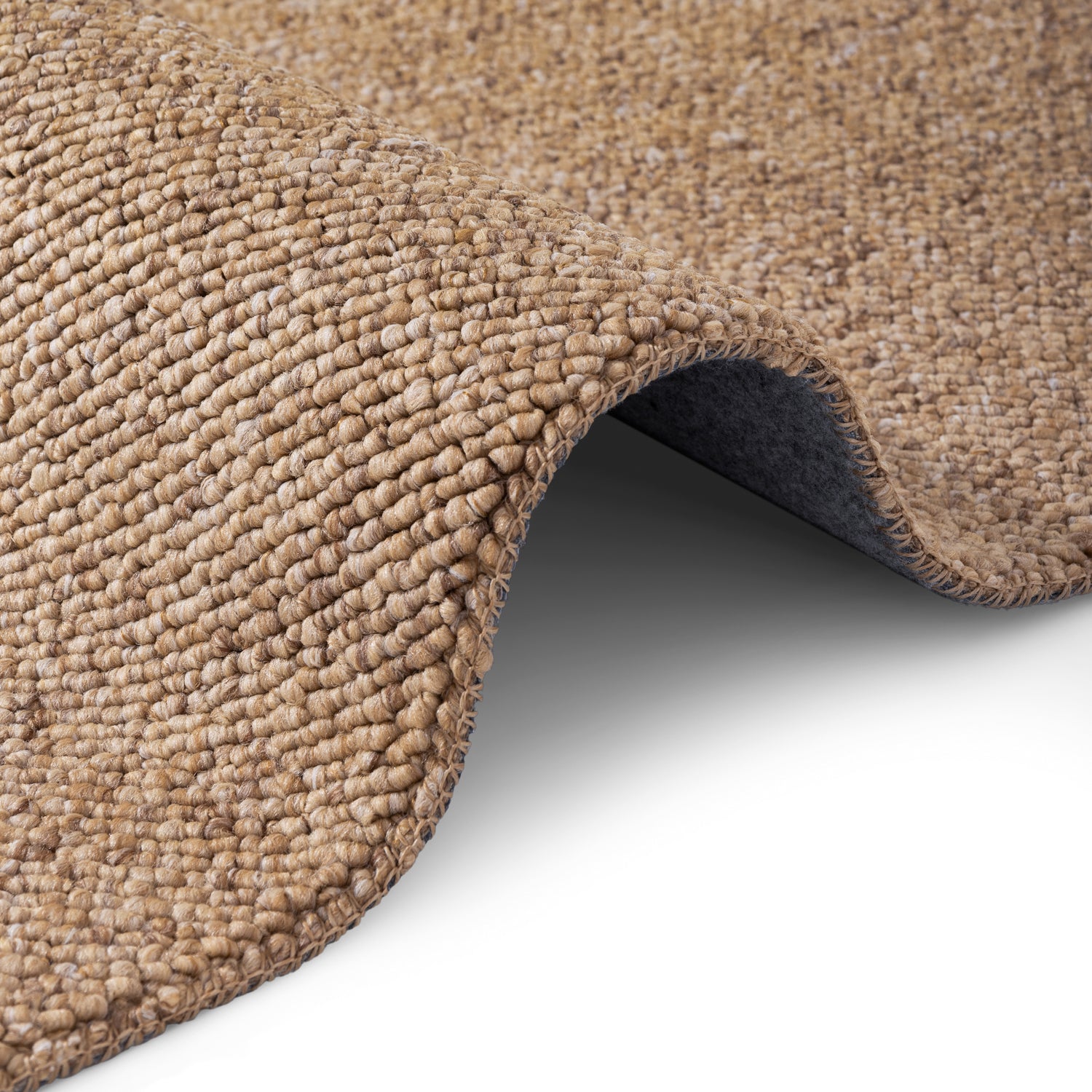 Tapis Bouclé aspect laine Caramel – STUDIO DECO