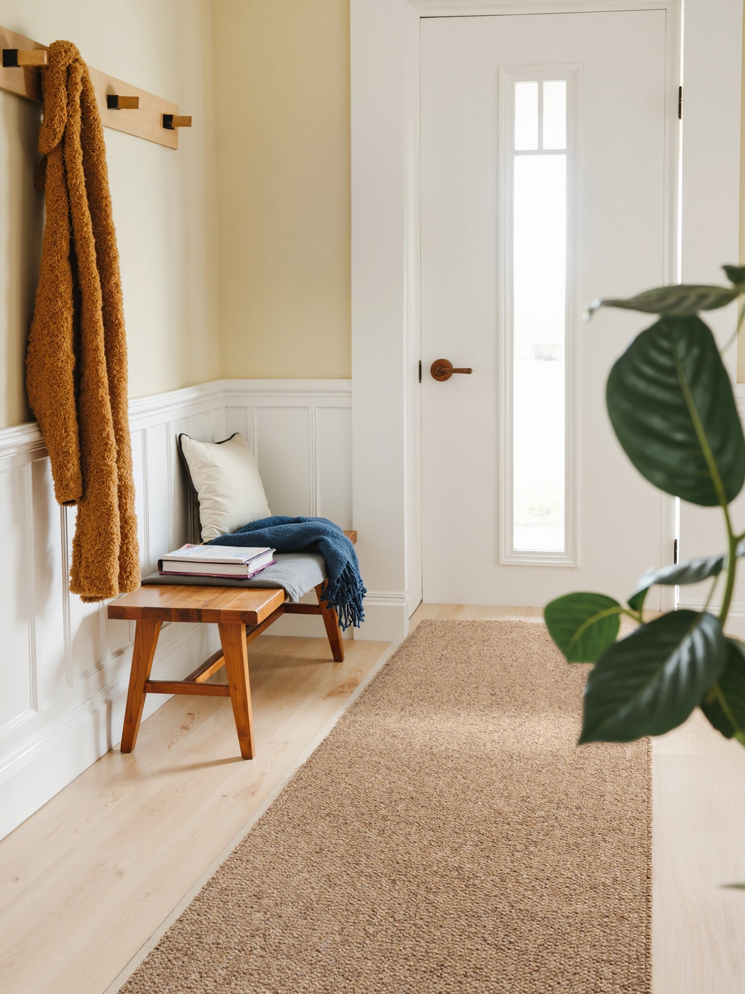 Tapis Bouclé aspect laine Caramel – STUDIO DECO