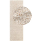 Tapis Bouclé aspect laine Crème – STUDIO DECO