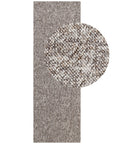 Tapis Bouclé aspect laine Taupe Chiné – STUDIO DECO