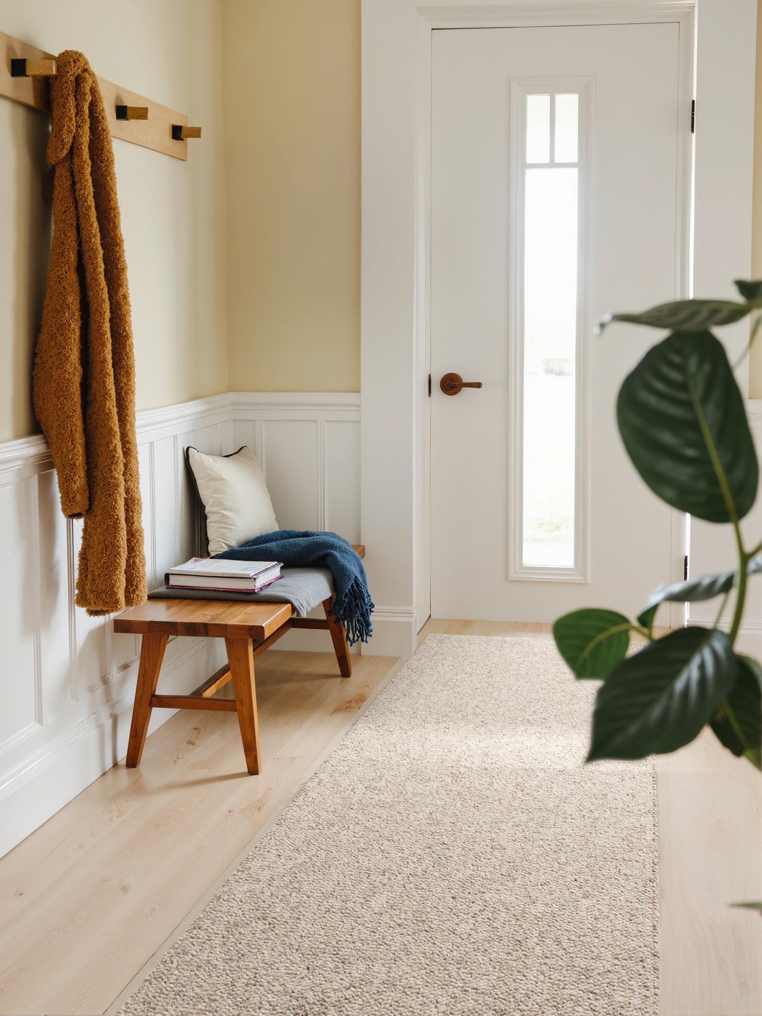 Tapis Bouclé aspect laine Crème Chiné – STUDIO DECO