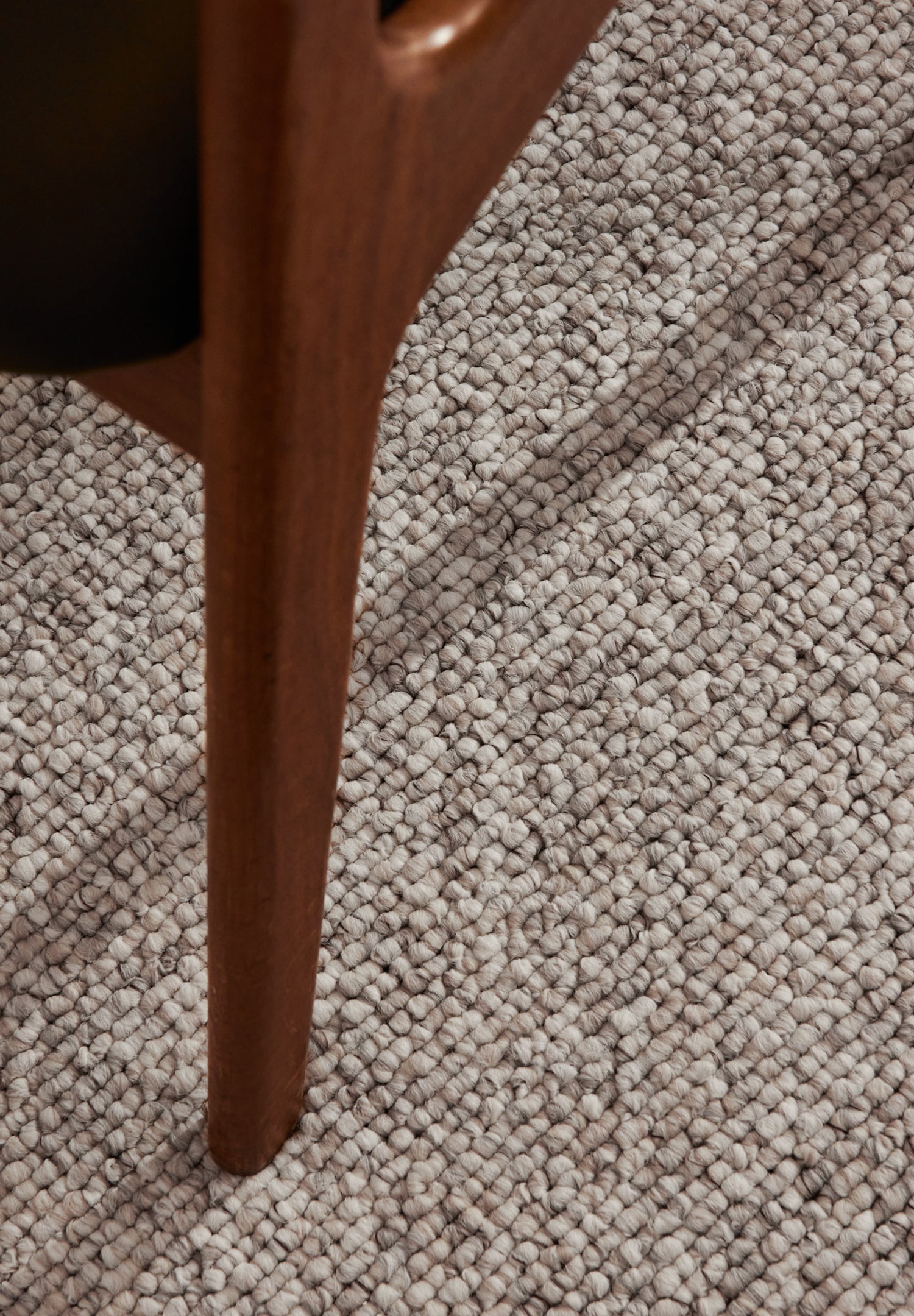 Tapis Bouclé aspect laine Crème Chiné – STUDIO DECO