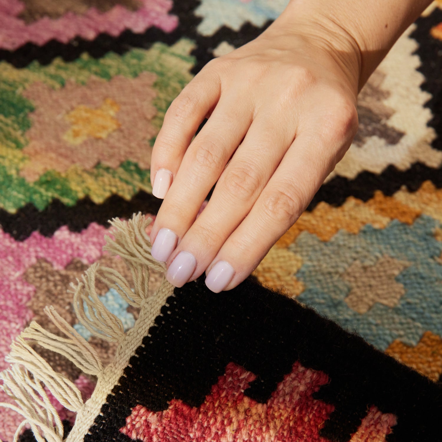 Tapis Kilim en Laine ZARA – STUDIO DECO