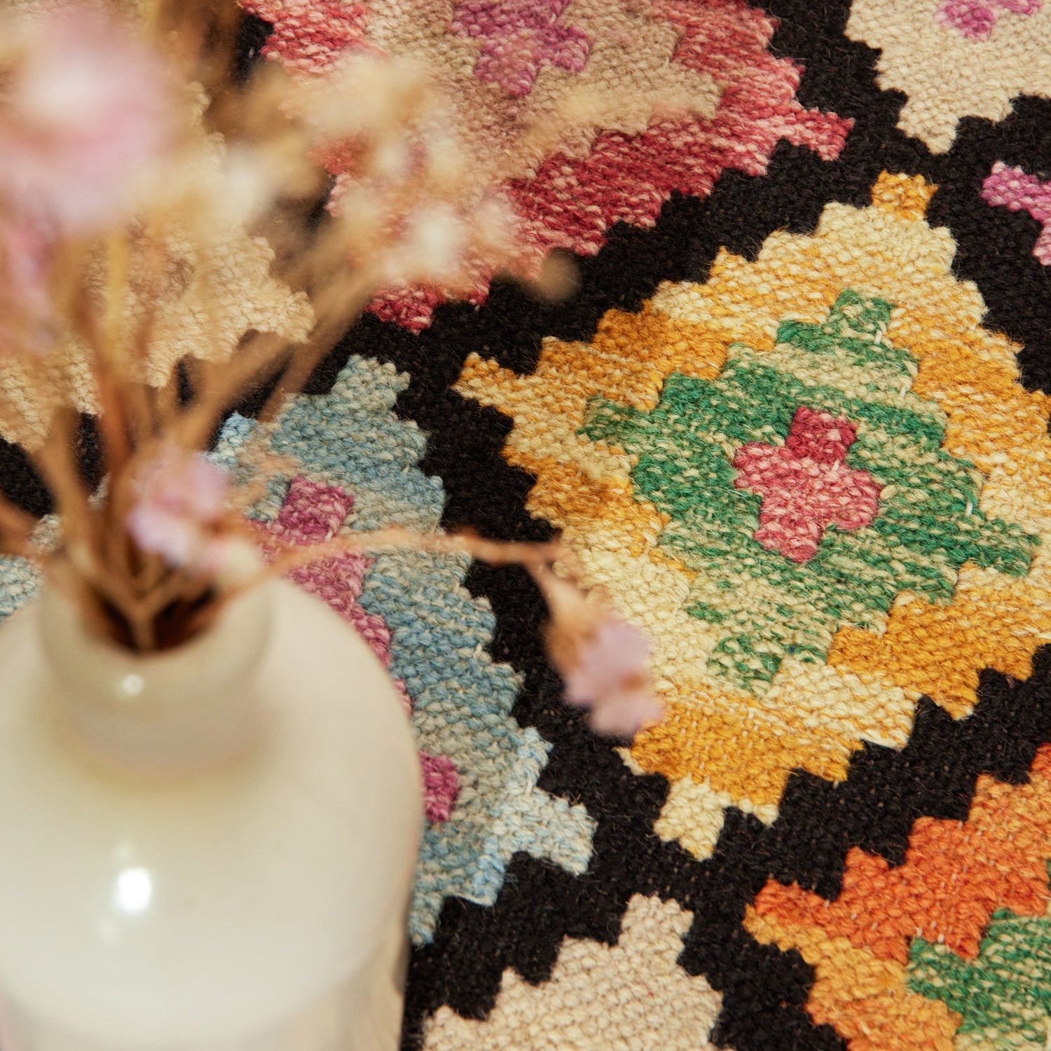 Tapis Kilim en Laine ZARA – STUDIO DECO