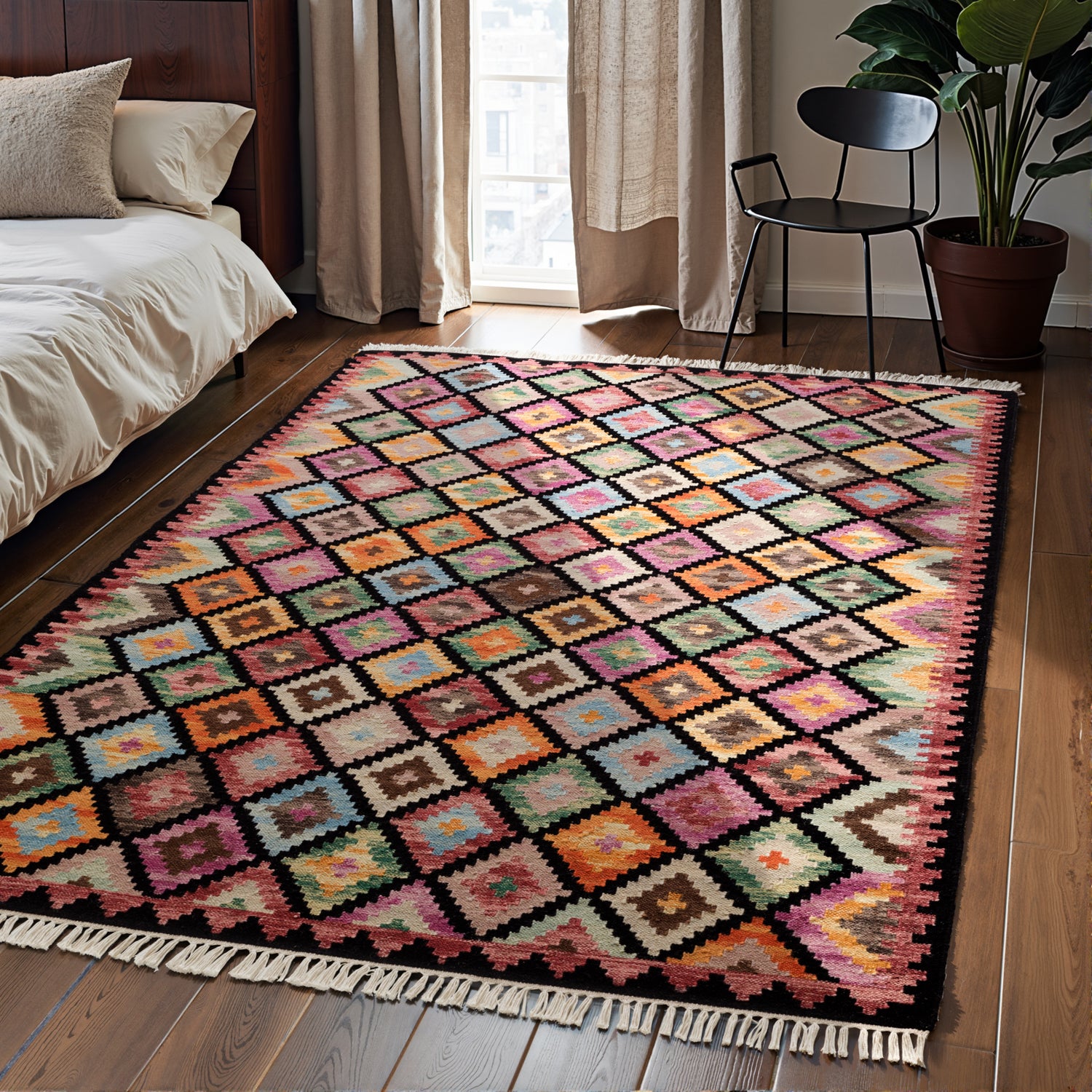 Tapis Kilim en Laine ZARA – STUDIO DECO