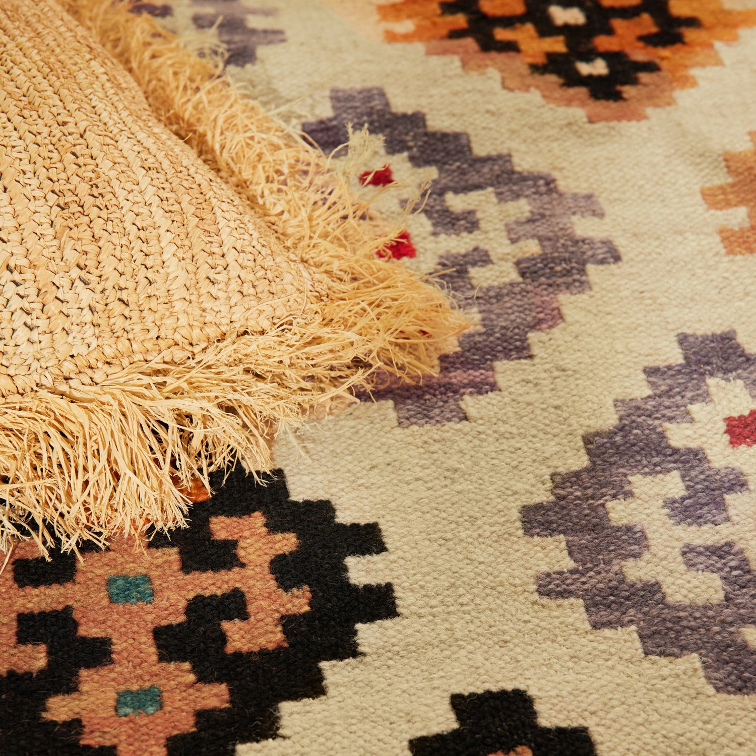 Tapis Kilim en Laine KIAN – STUDIO DECO