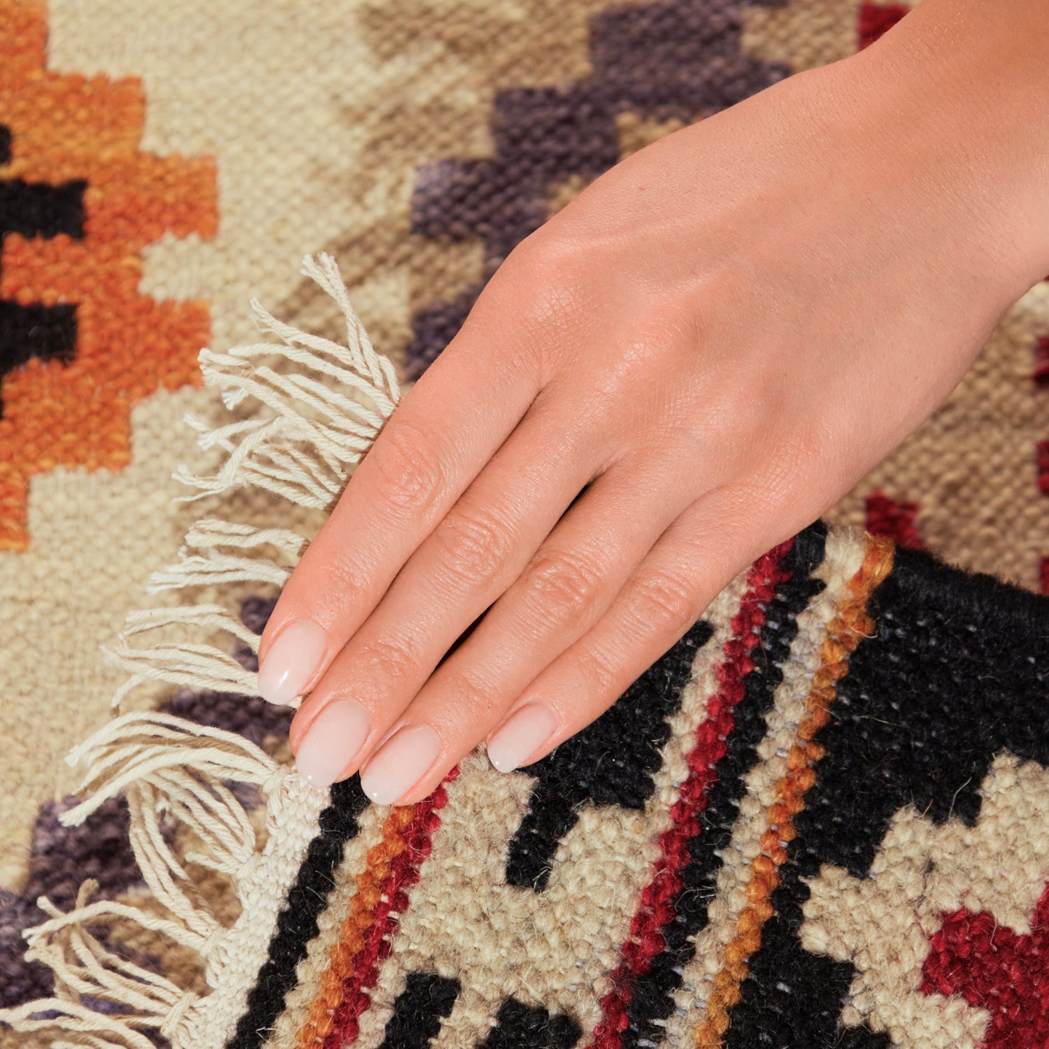 Tapis Kilim en Laine KIAN – STUDIO DECO