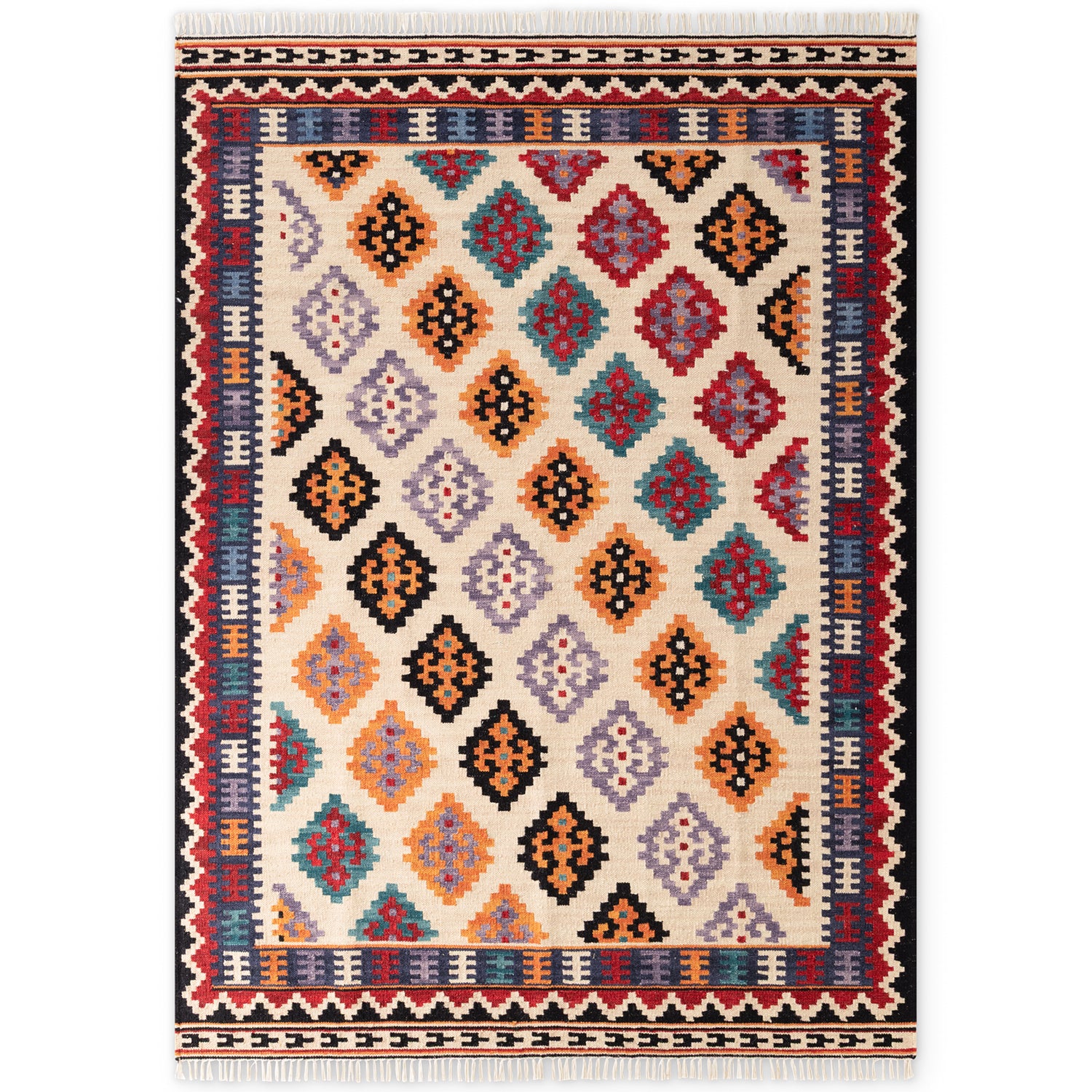 Tapis Kilim en Laine KIAN – STUDIO DECO