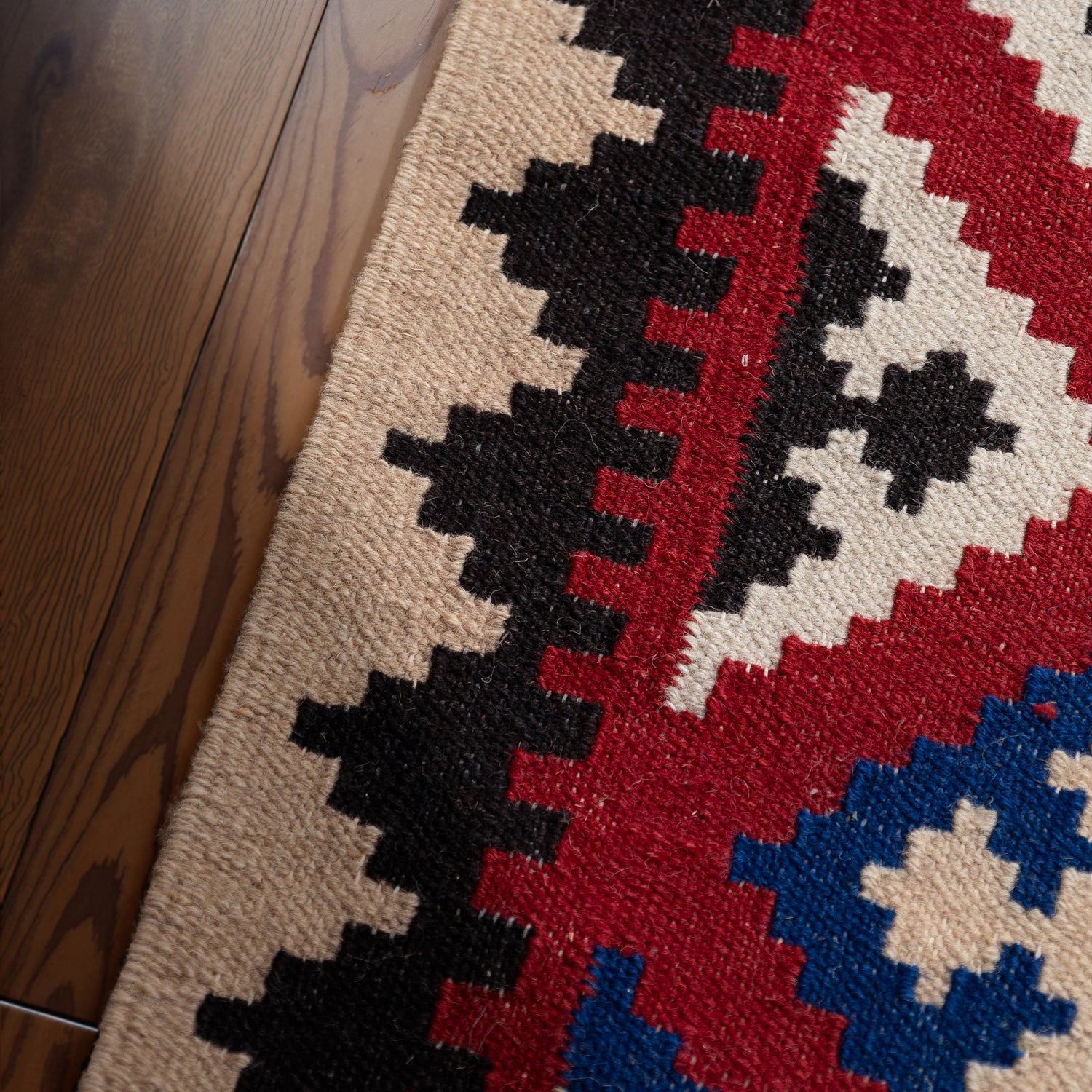 Tapis Kilim en Laine RAMI – STUDIO DECO