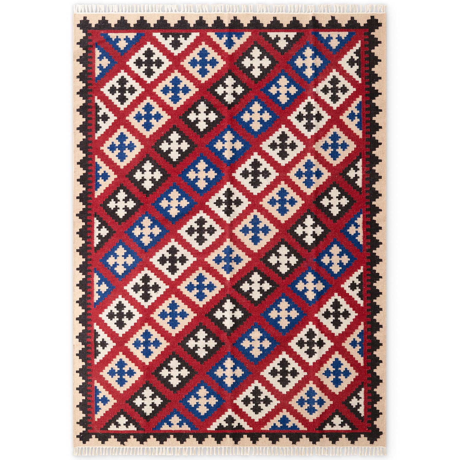 Tapis Kilim en Laine RAMI – STUDIO DECO