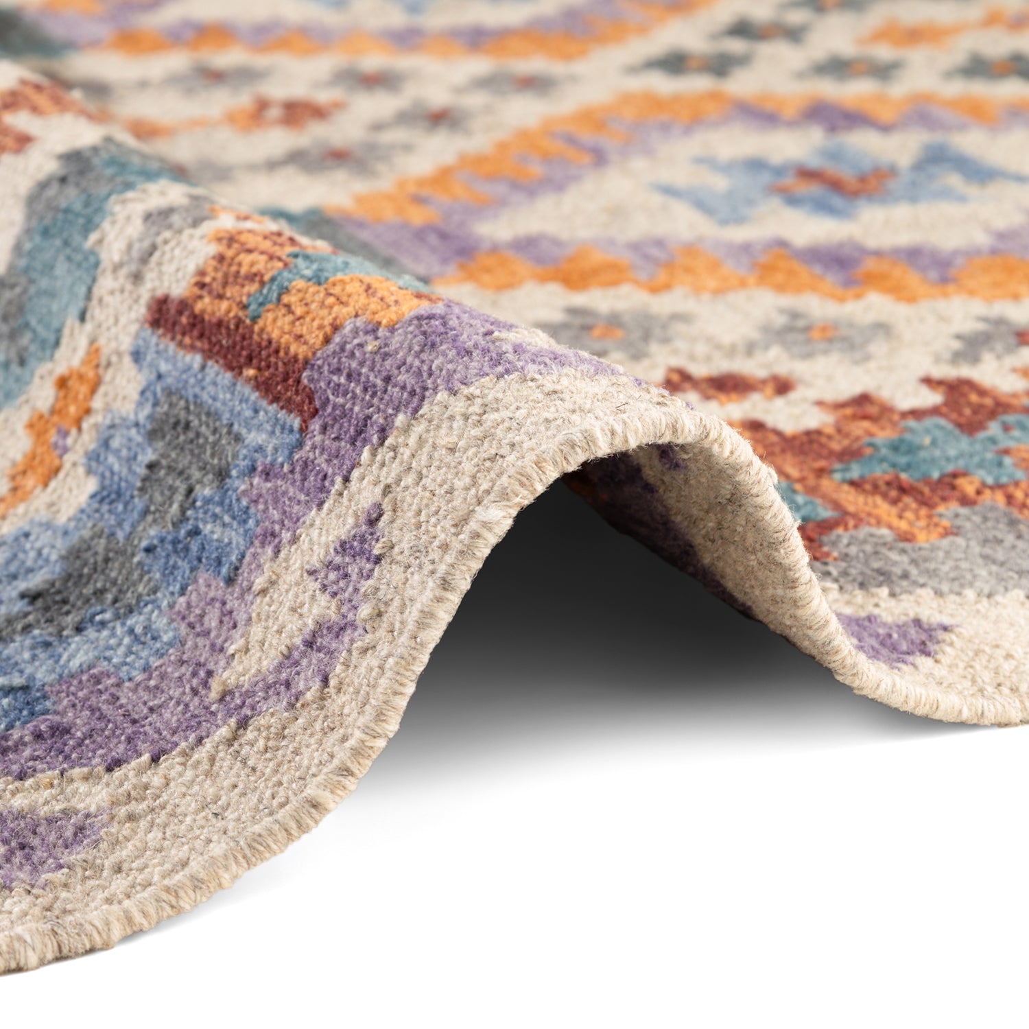 Tapis Kilim en Laine OASIS – STUDIO DECO