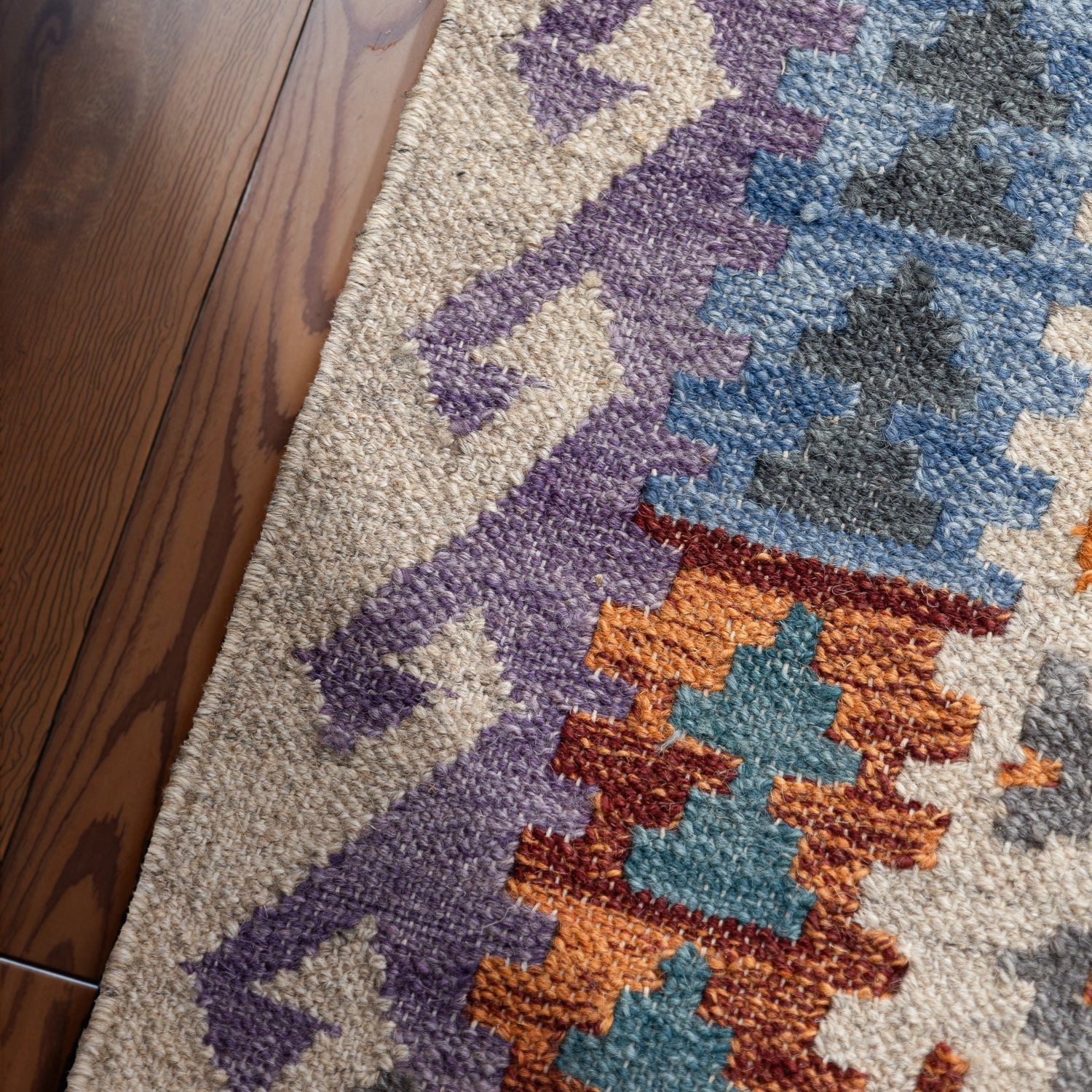 Tapis Kilim en Laine OASIS – STUDIO DECO