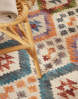 Tapis Kilim en Laine OASIS – STUDIO DECO