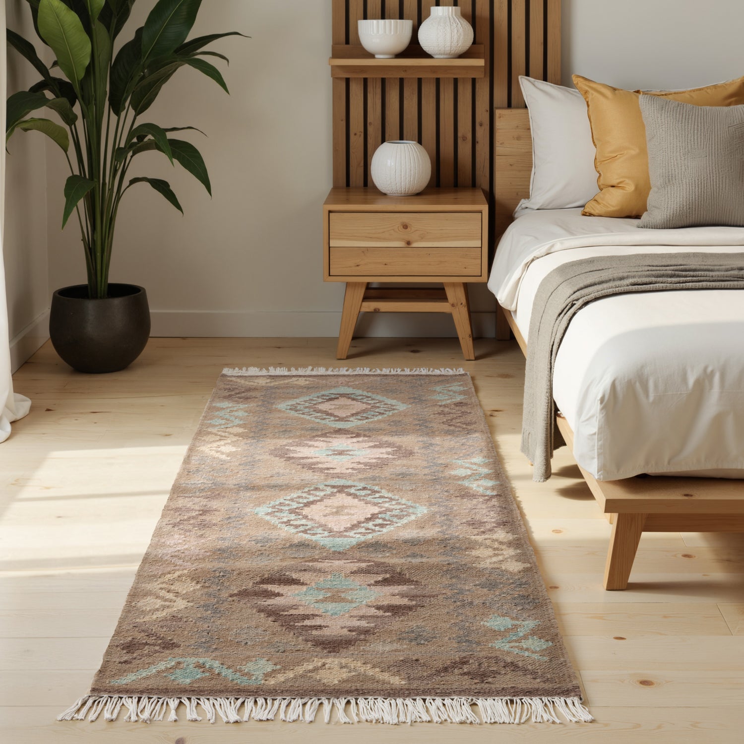 Tapis Kilim en Laine DUNE – STUDIO DECO