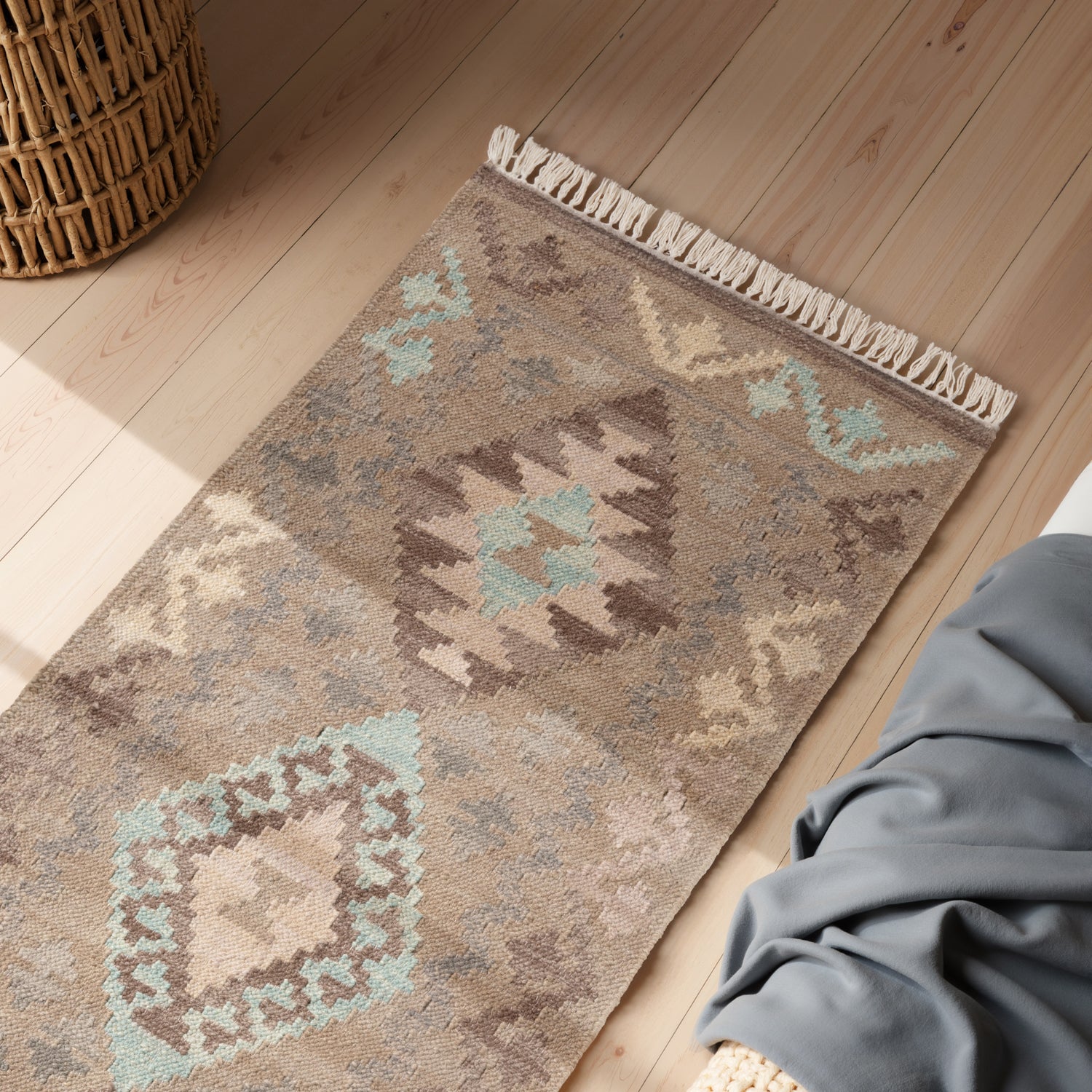 Tapis Kilim en Laine DUNE – STUDIO DECO