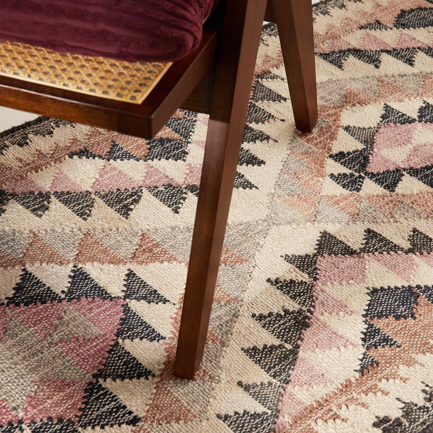 Tapis Kilim Jute à Franges SHANA - ELLE Decoration – STUDIO DECO