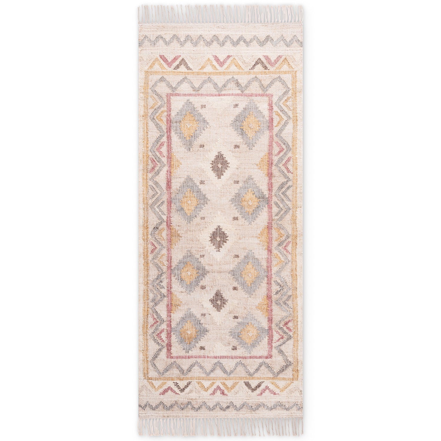 Tapis Kilim Jute à Franges AINA - ELLE Decoration – STUDIO DECO