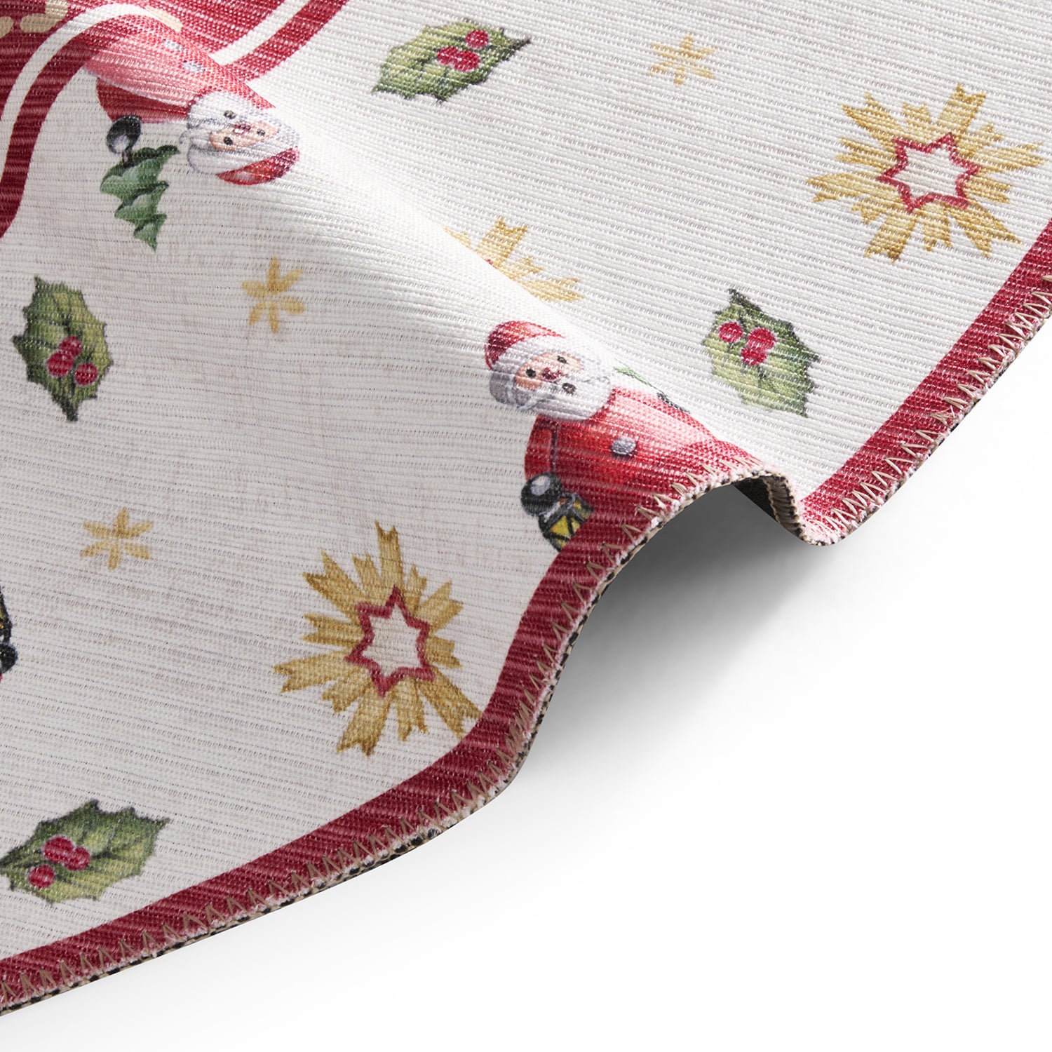 Tapis De Noël Rond Santa – STUDIO DECO