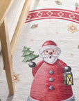 Tapis De Noël Rond Santa – STUDIO DECO
